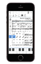 scorio Music Notator iPhone Version